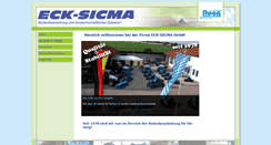 Desktop Screenshot of eck-sicma.com